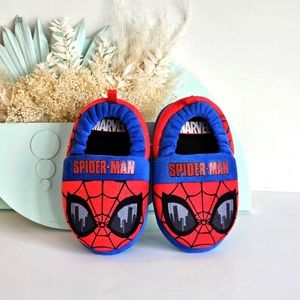 Marvel Spider-Man Slippers Size M 7/8 Toddler Shoes